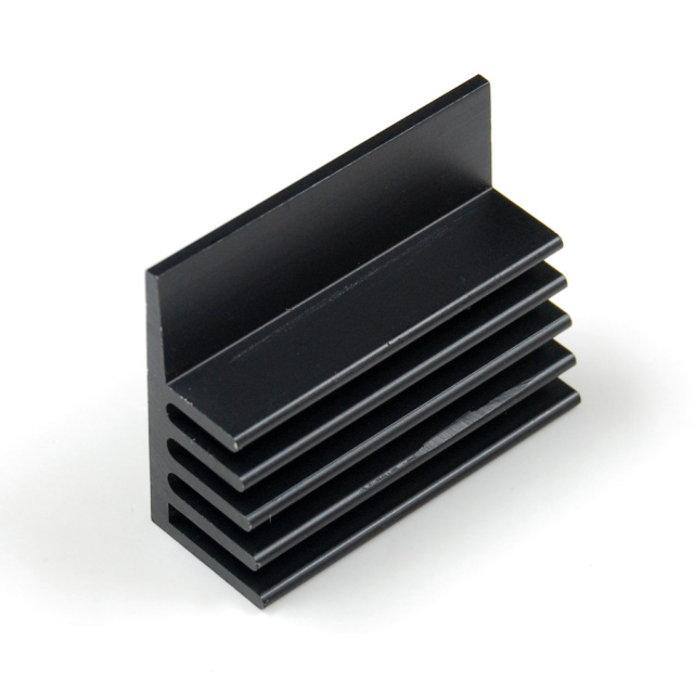 SS217 1.8" x1.4" x0.7" Aluminum Black Heat Sink